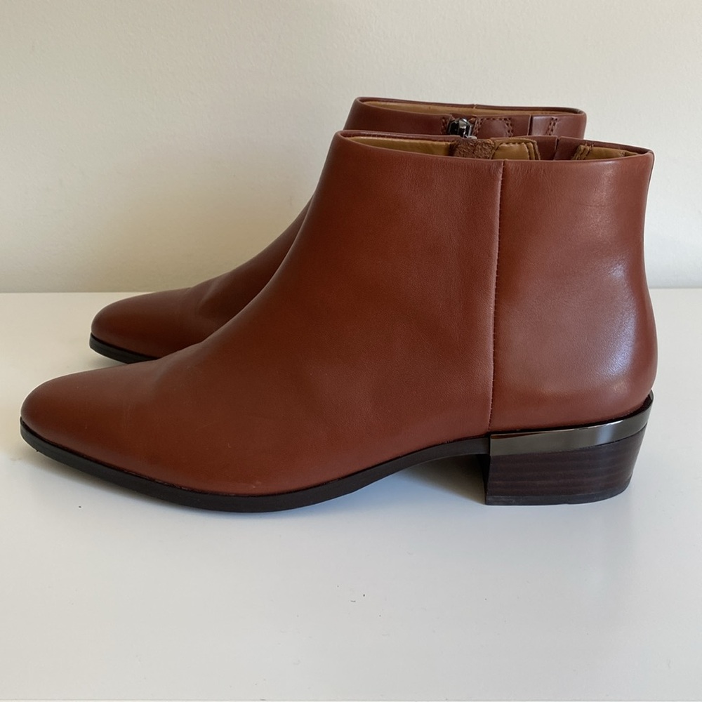 COACH Montana Classic Leather Ankle Boots Pointed Toe Size 9B Women’s - Picture 6 of 14